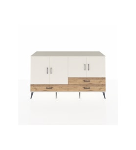 Hyperion Konsol 5 Raflı 3 Çekmeceli 4 Kapaklı 176x44x99 Aytaşı-Aytaşı/Çam