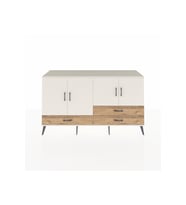 Hyperion Konsol 5 Raflı 3 Çekmeceli 4 Kapaklı 176x44x99 Aytaşı-Aytaşı/Çam