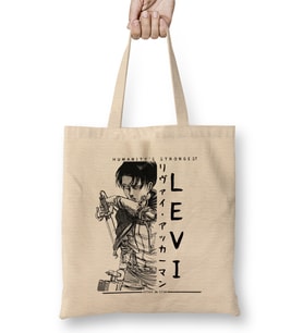 Captain Levi Attack On Titan Shingeki No Kyojin Bez Çanta Uzun Saplı