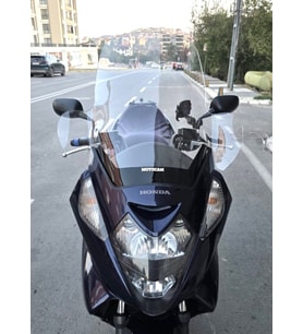 MOTOCAM Honda Silverwing SWT 400 Ön Cam 2006-2009 Model 68cm Şeffaf Renkli 4mm ELCİKLİ
