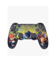 Playstation Dual-Shock 4 Uyumlu MARİO Desenli Ps4 Oyun Kolu Pc + Ps4