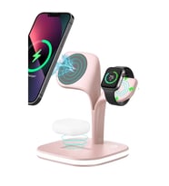 Ym-ud22 Kablosuz Şarj Masaüstü Set - Pembe