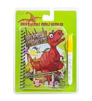 Masubo Dinozor Sulu Boyama Kitabı Sihirli Kalem Sihirli Boyama Eğitici Kitap Dino Boyama Kitabı (Çok Renkli)