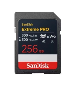 256GB SANDISK EXTREME PRO SDXC UHSII V90 SDSDXDM-256G-GN4IN
