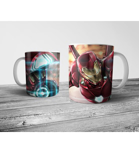 Pixxa Iron Man / Demir Adam Kupa Bardak Model 1
