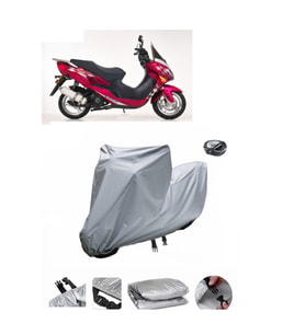 Kanuni Storm 150  Su Geçirmez Motosiklet Brandası ARKA ÇANTA UYUMLU