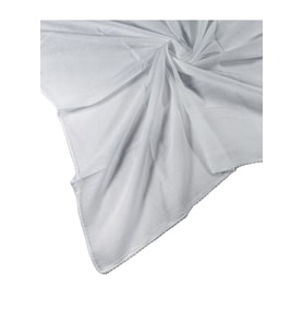 Mısırlı Eşarpları Iç Tülbent Iç Başörtüsü 80x80 Cm (Beyaz)