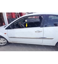 Ford Fiesta Krom Cam Çıtası 2 prç. 2002-2008 arası P. Çelik (COUPE)