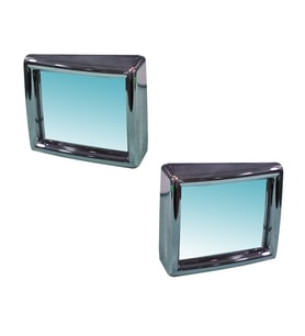 Space Kör Nokta Aynası-Krom 2'li Set (5x3 cm) / AYDS33
