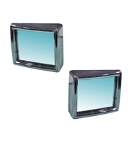 Space Kör Nokta Aynası-Krom 2'li Set (5x3 cm) / AYDS33
