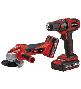 Einhell TC-TK 18 Li Kit (CD+AG) (1x1,5 Ah + 1x3,0 Ah), Akülü Alet Seti