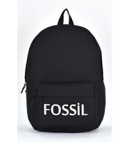 Fossil Unisex Çok Gözlü Günlük Seyahat Okul Sırt Çantası Siyah 9504