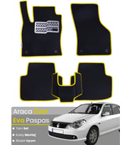 RENAULT SYMBOL 2 (2008-2012) Uyumlu EVA Paspas Tam Set–Oto Paspas,Araca Özel,Kolay Montaj