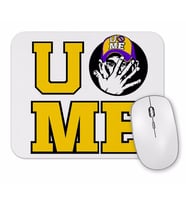 John  Cena You Cant See Me  Fuuck Me Mouse Pad