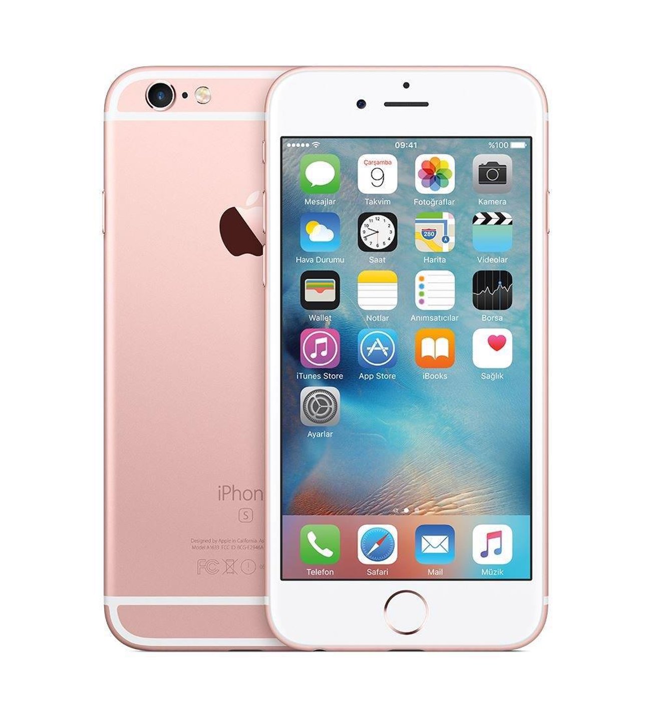 Apple iPhone 6s 64GB 本体 Apple iPhone 6S 64GB Pembe Cep Telefonu VİTRİN