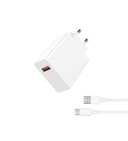 120W USB-C Type-C Hızlı Şarj Seti PD Destekli Süper Hızlı Şarj Adaptörü ve Kablosu (Beyaz)