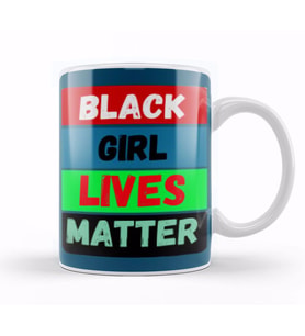 Black Girls Live Matter Ma’Khia Bryant Kupa Bardak Porselen