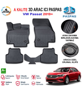 Vw Passat 3D Paspas Havuzlu Pro 2019 Sonrası