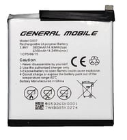 General Mobile GM 9 PLUS Uyumlu Pil Sıfır - Servis