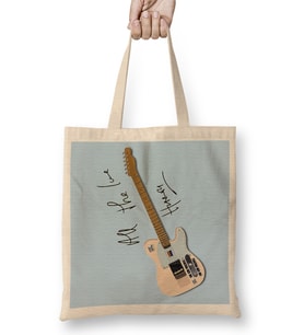 Harry Styles Guitar 010 Bez Çanta Uzun Saplı
