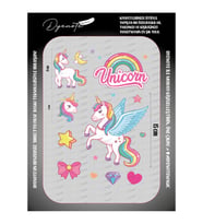 Unicorn At Renkli Colorful Press Tekstil Ütü İle Yapışan Transfer Baskı Kağıdı DTF BASKI