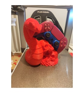 Yılan ve Kafatası Model PS5 Dualsense Kol Standı Joystick Minimalist Kol Tutucu Playstation 5