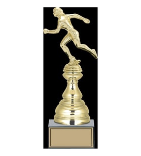ODAK KUPA - Figürlü Kupalar - Atletizm Kadın Figürlü Kupalar FG-023 B - 31 cm