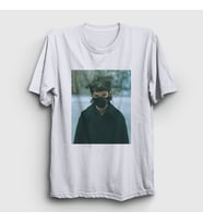 Presmono Unisex Beyaz Dj Techno I Hate Models T-Shirt 553400tt