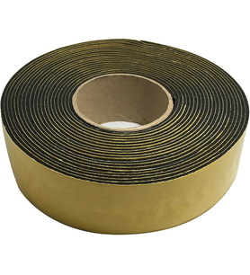 IT30/8 Kauçuk İzolasyon Bandı, 2 "Genişlik x 1/8" Kalın x 30ft Uzun, Siyah