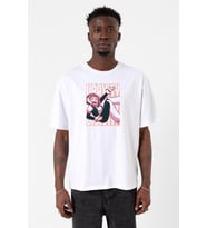 My Hero Academi Uravity Minimal Beyaz Erkek Oversize Tshirt