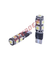 T10 12V ÇAKAR AMPÜL 9 LED 2 Lİ
