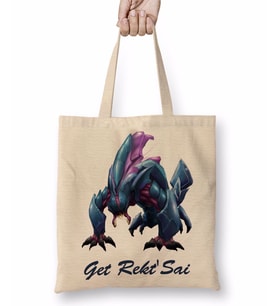 League Of Legends Reksai Bez Çanta Uzun Saplı