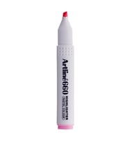 Artline Kesik Uçlu Fosforlu Kalem 1,0-4,0 MM Pastel Pembe (12 Li Paket)