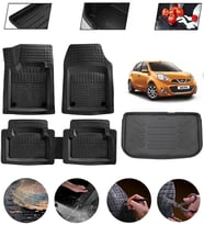 Nissan Micra 2010-2015 Uyumlu Paspas Araca Özel Bagaj Havuzu MBS Siyah