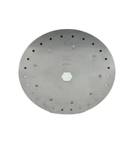 İrtem Havalı Mibzer Mısır Ekim Disk Krom 304 Kalite-40 Delik-4.5 mm
