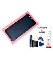 Tkgz General Mobile GM 9 Pro Uyumlu Lcd Ekran Dokunmatik + B-7000 + Tamir Seti