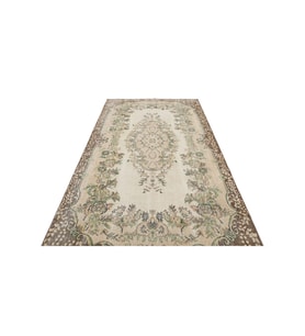 Yün Vintage El Yapımı Halı 174x290 cm F1077