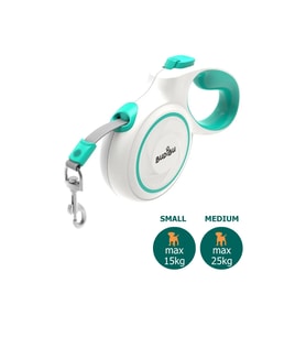 Makaralı Otomatik 5 Metre Geri Çekilebilen Kedi Köpek Gezdirme Tasması  15 Kg/25 Kg (S/M)