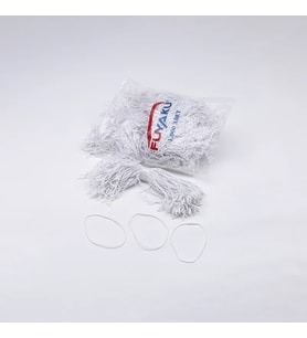 Fuyaku Füze Kilitli İp Klips Mumlu Beyaz 22.5 cm (1.000 Adet)