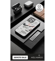 iPhone 13 Uyumlu Streetwear Off-White & Jordan Konseptli Kılıf – Kamera Korumalı, Lüks Silikon Arka Kapak