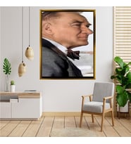 ÇERÇEVELİ ATATÜRK TABLO S777