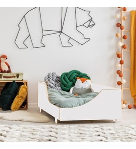 Markaawm Montessori Karyola Mdf Yatak (Beyaz)