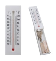 Ayt Sunup SN-24891 Dekoratif Gizli Bölmeli Termometre Ev Tipi Duvar Termometresi