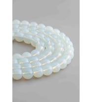 Cam Opal Taşı Küre Kesim Parlak 10mm Dizi