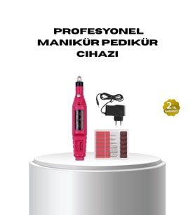 Profesyonel Tırnak Matkap Makinesi – Usb Şarjlı, Ayarlanabilir Hız, Düşük Titreşimli Sessiz Çalışma