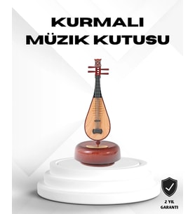 Figürlü Müzik Kutusu Zarif Melodili Dekoratif Model