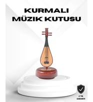 Figürlü Müzik Kutusu Zarif Melodili Dekoratif Model