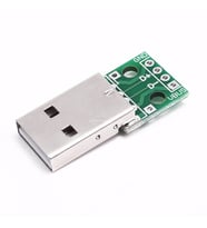 Usb Male To Dip Çevirici Pcb