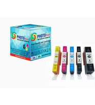 Photo Print® MP630 Muadil Kartuş / 520 521 Muadil Kartuş Set (Çok Renkli)