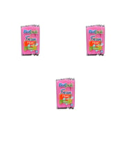 Burpak Frozen Kalın Kokteyl Buzlu İçecek Pipet - Düz - Pembe - 22 Cm. - 8 mm. -100 Adetlik 3 Paket